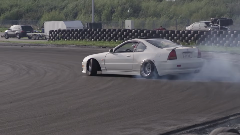 Illustration for article titled I Am Extremely Here For This RWD Honda Prelude With a Turbo Mercedes Engine